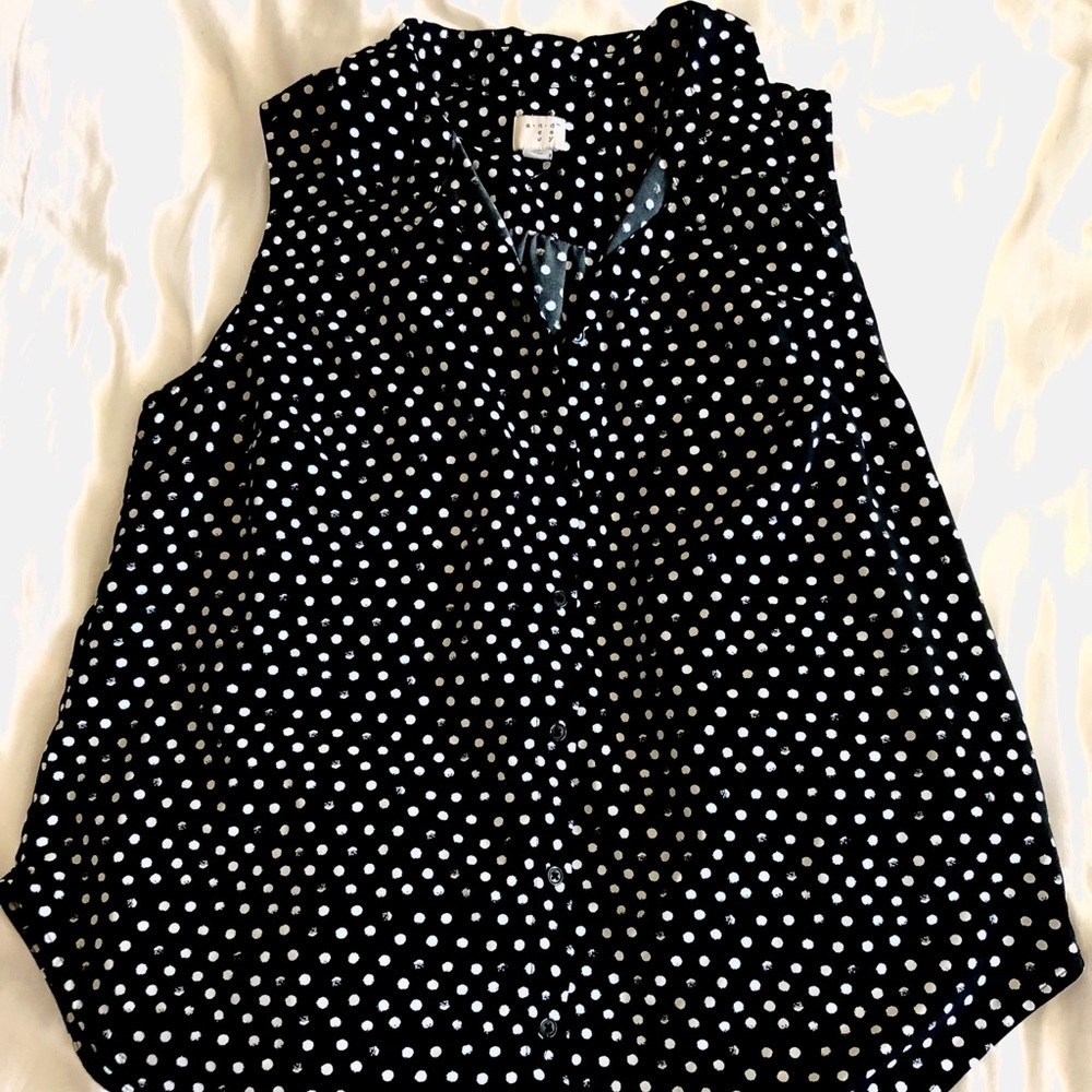 Polka Dot Blouse